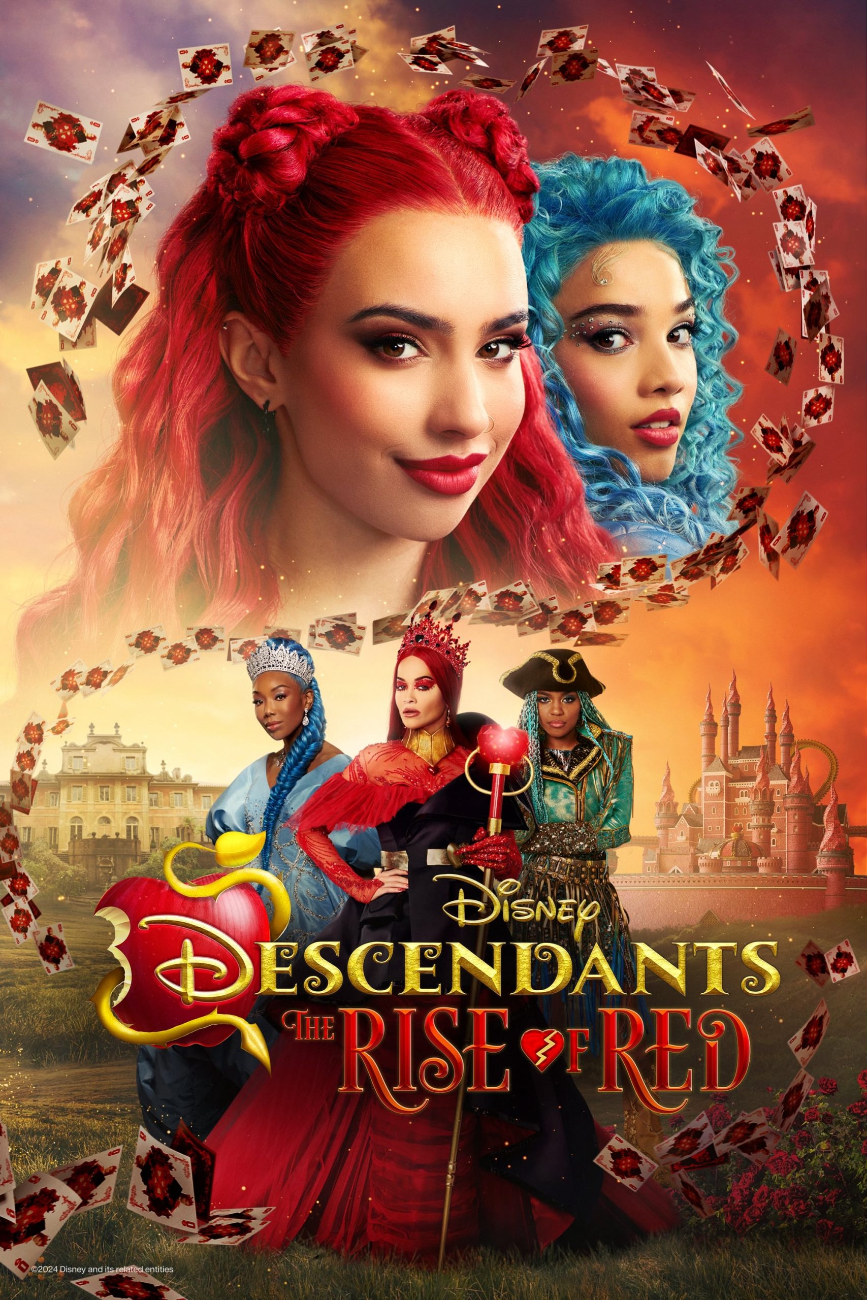 دانلود فیلم Descendants: The Rise of Red